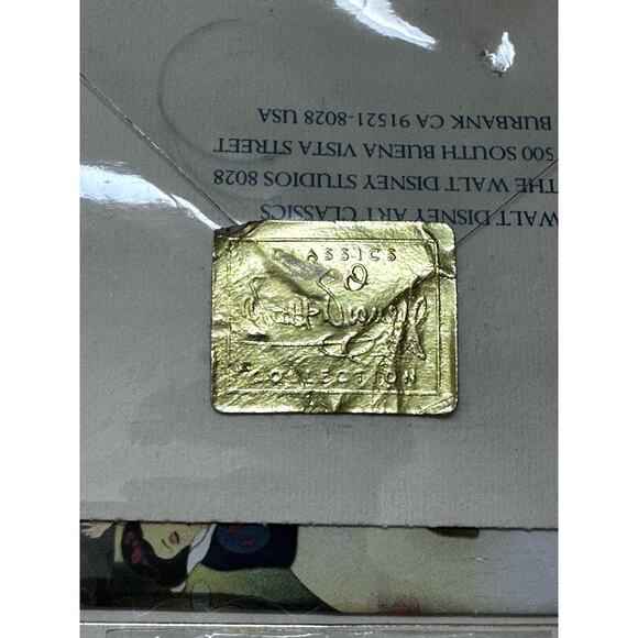 Vintage Disney|Lady & The Tramp|Perfectly Beautiful|Letter & Pin - Picture 6 of 6